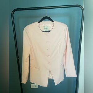 Abercrombie & Fitch Light Pink Women's Blazer